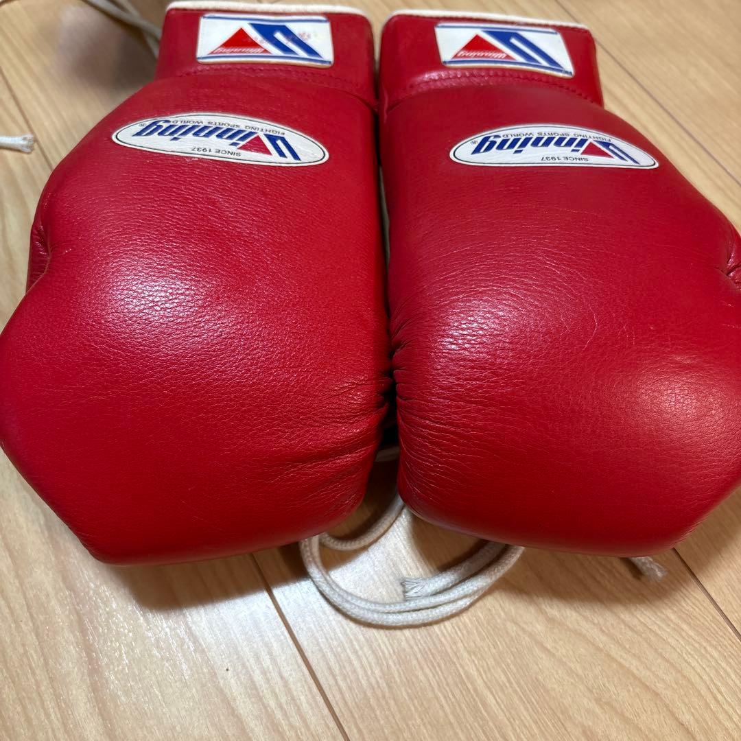 winning ウィニングボクシンググローブ レッド 8オンス MS-200