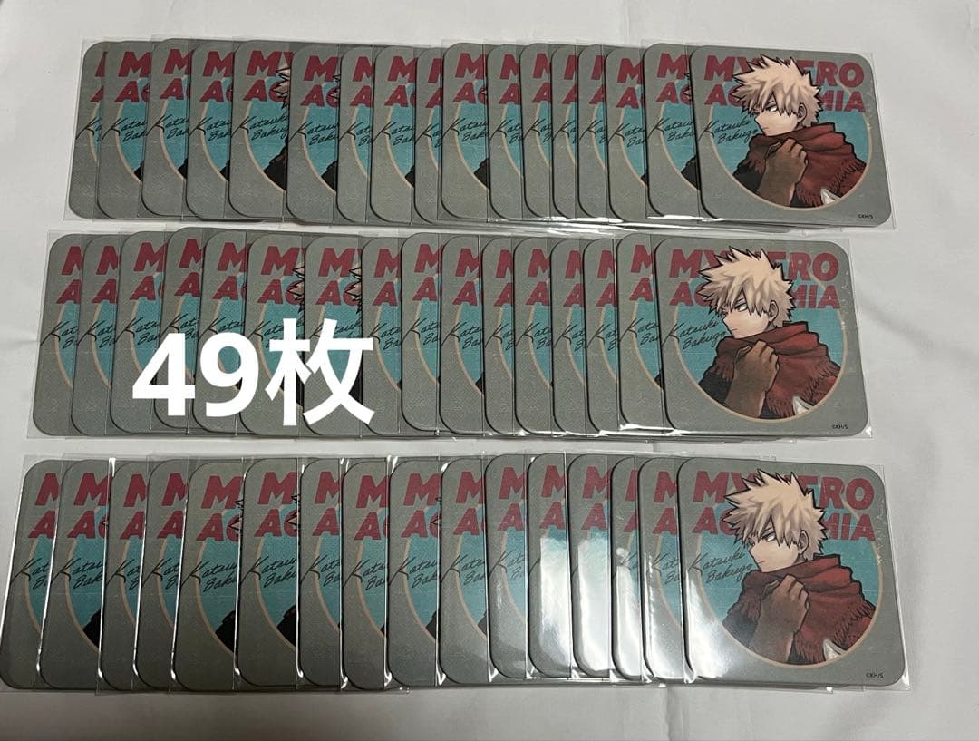 ヒロアカ　爆豪　冬十傑　コースター