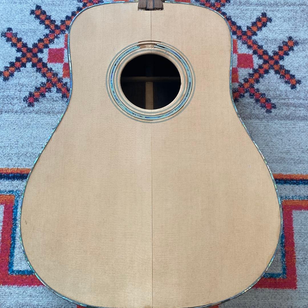 か*ー様 ハンドメイドギター　ジャンク品　マッカサーエボニー