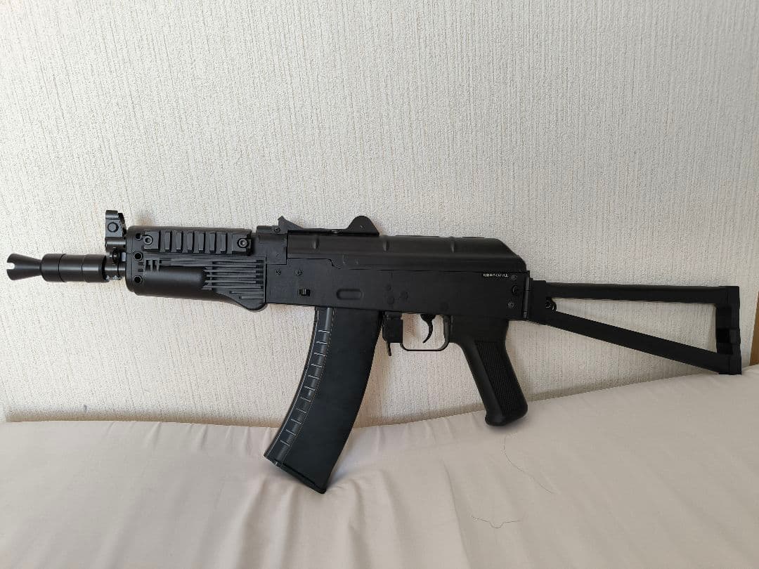 美品◯東京マルイ電動ガンLIGHT PROライトプロAK74U予備マガジン付き