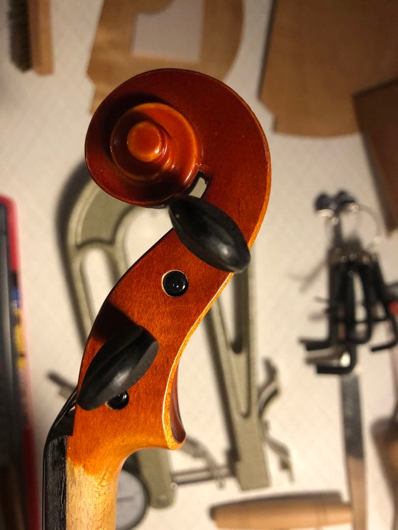 【駒&魂柱調整済】Suzuki分数バイオリンNo280 1/8 1993