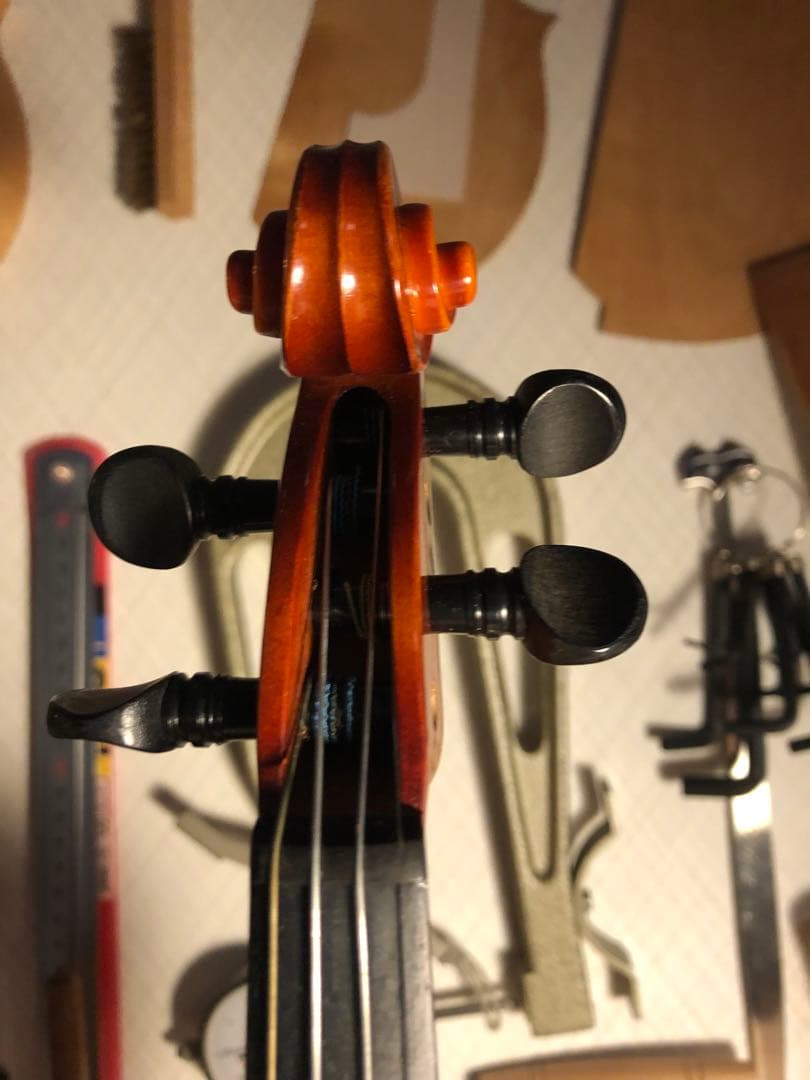 【駒&魂柱調整済】Suzuki分数バイオリンNo280 1/8 1993