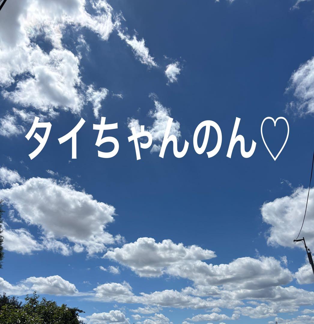 タイちゃんのん♡