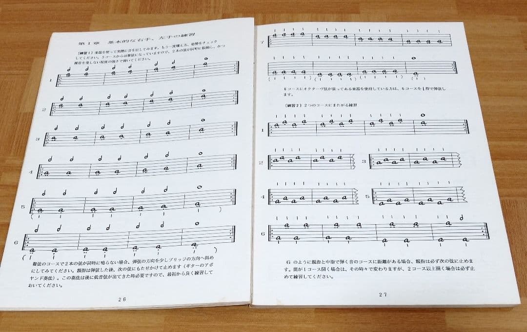 バロック・リュート 14コース　菊地雅樹作