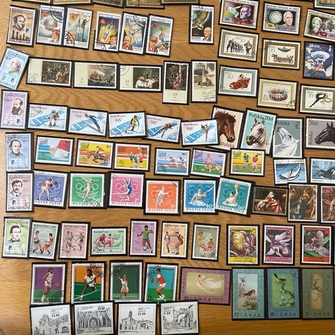 世界の古切手 海外古切手 ヴィンテージ コレクション 希少レアおしゃれ約409枚