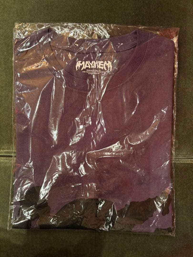 LADYGAGAポップアップ限定:MAYHEM Gothic logotee S