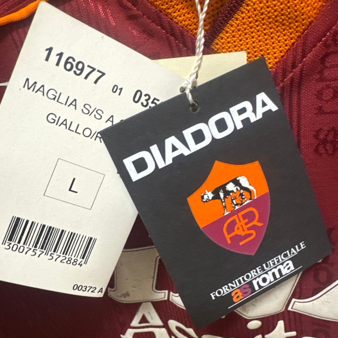 新品未使用　1点限り　ASローマ　2000年　ホームユニフォーム 中田英寿