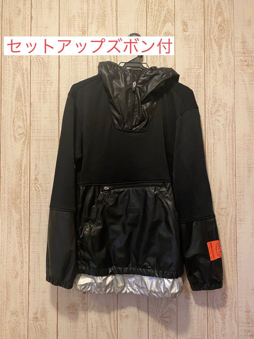 マークアンドロナ ブルゾンパーカー パーカー セットアップ