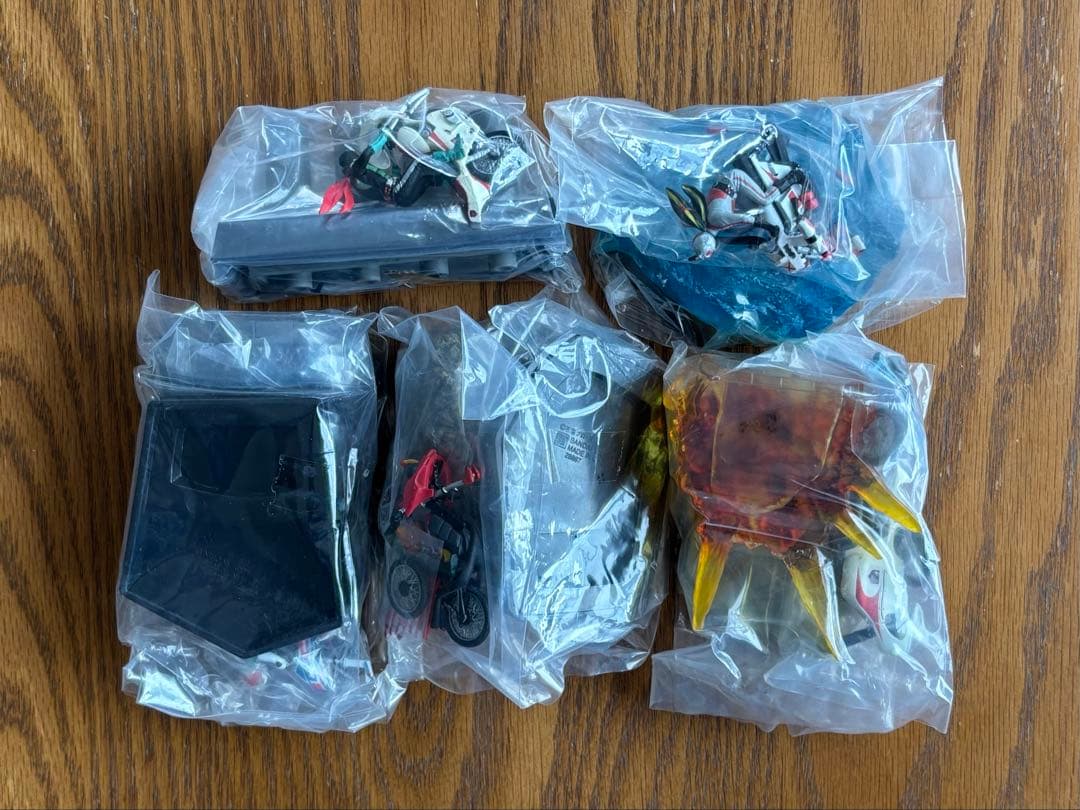 仮面ライダー 名鑑シリーズ ライダーアクション マシンエクスプロージョン 5種