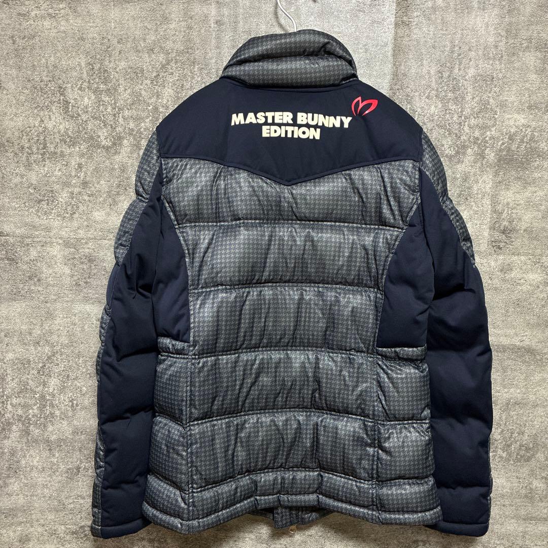 【美品】パーリーゲイツ　マスターバニーエディション　ダウンジャケット　千鳥格子