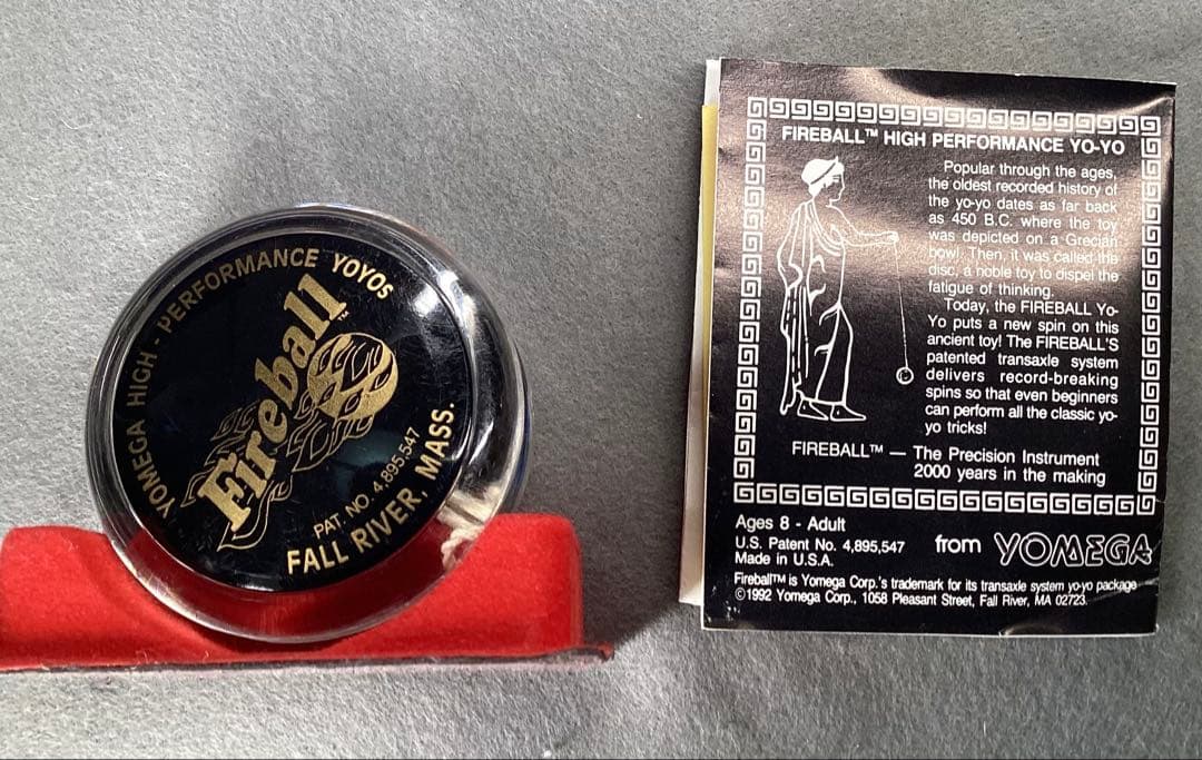 ヨメガ YOMEGA FIREBALL 大玉 金文字 ファイヤーボール
