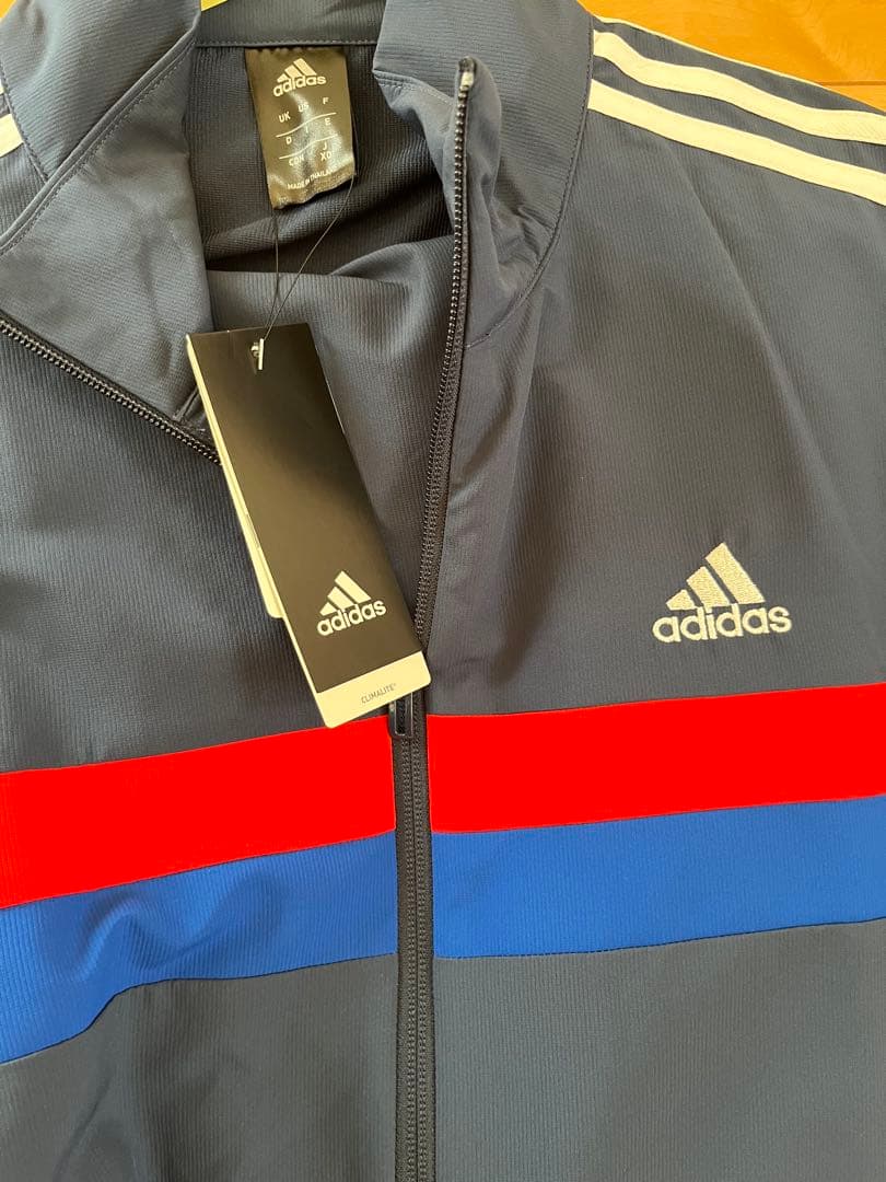 adidas ジャージ上下セット ネイビー/レッド/ホワイト 【XO】