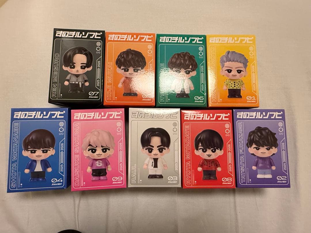 Man 2025-2026 ON クリアステッカー　ソフビ