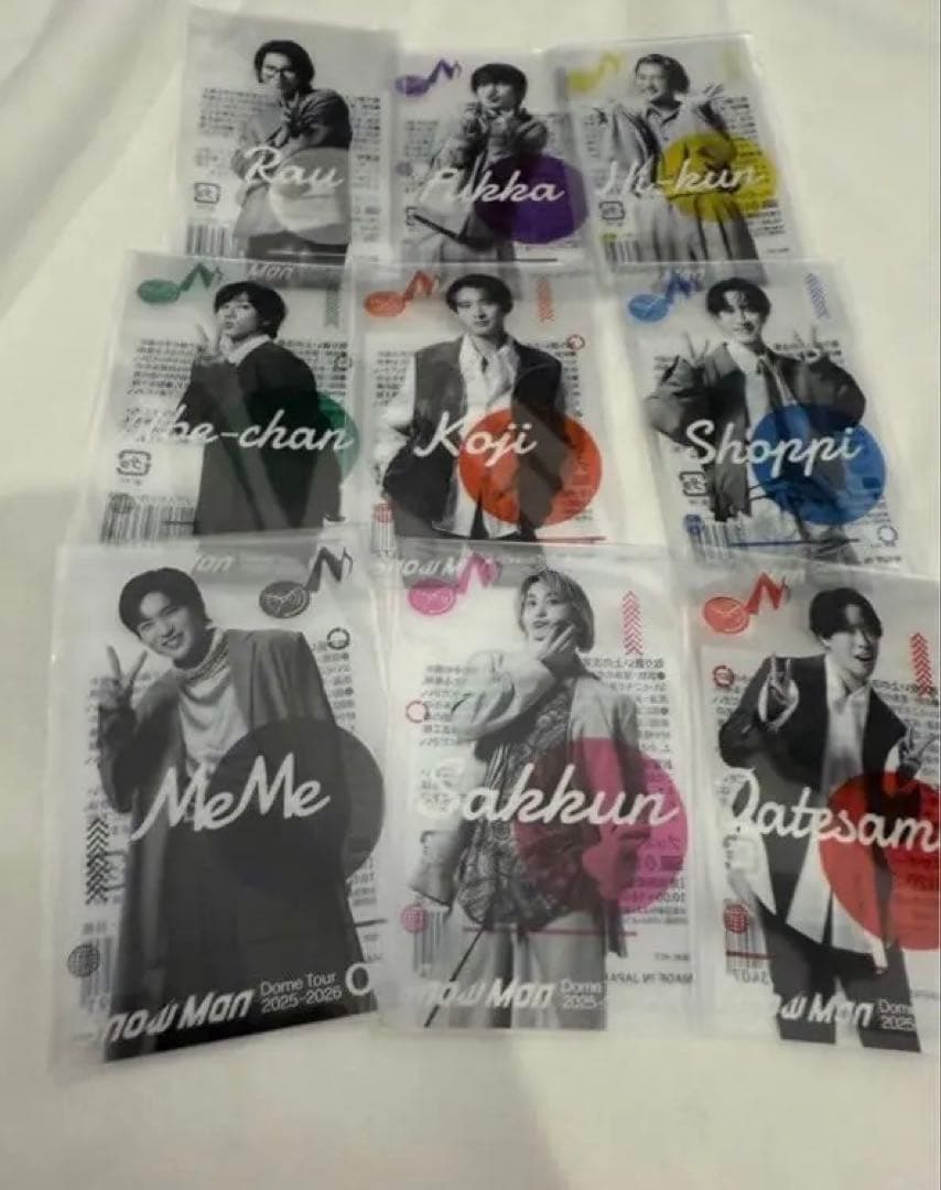 Man 2025-2026 ON クリアステッカー　ソフビ