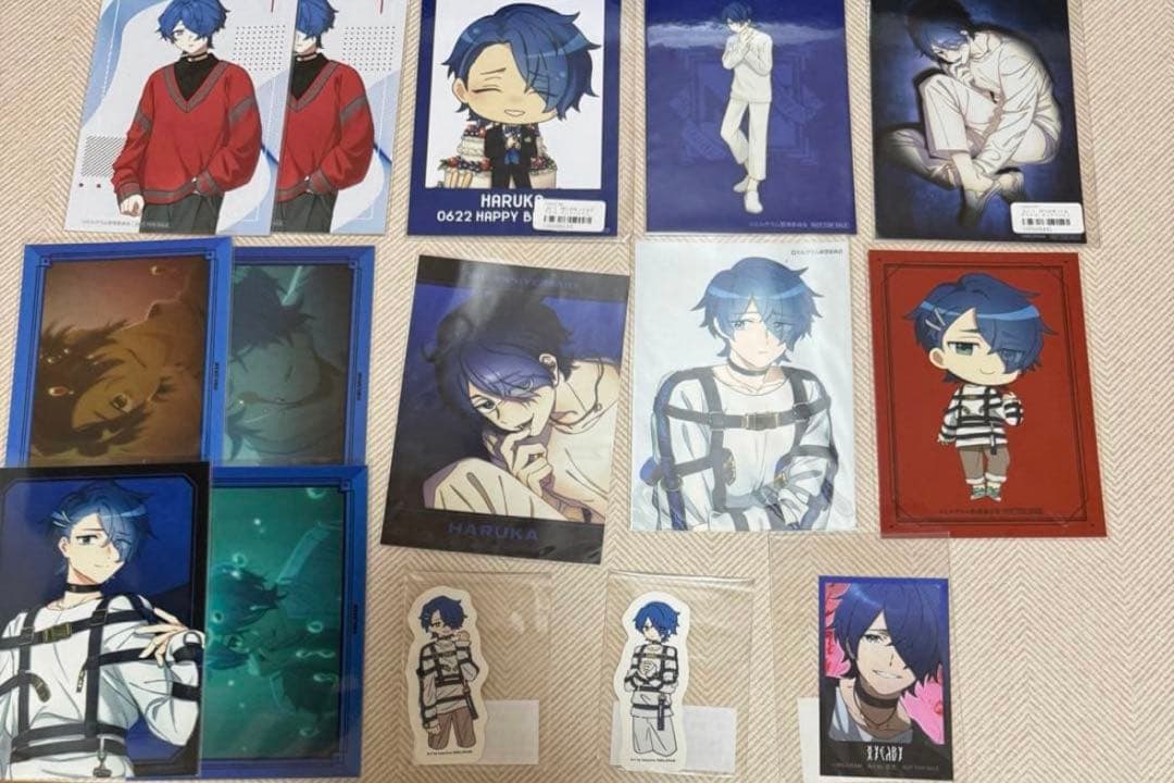 MILGRAM ハルカ 缶バッジ アクリルキーホルダー ブロマイド