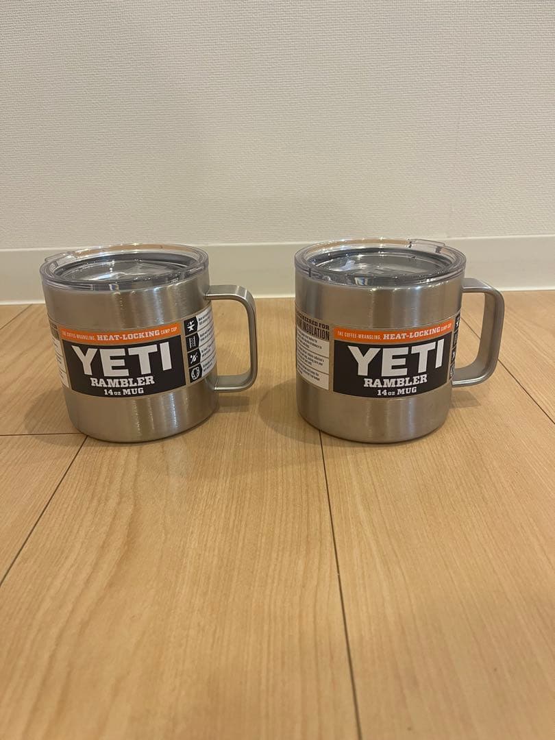 YETI RAMBLER 14ozMUG ステンレス2つセット