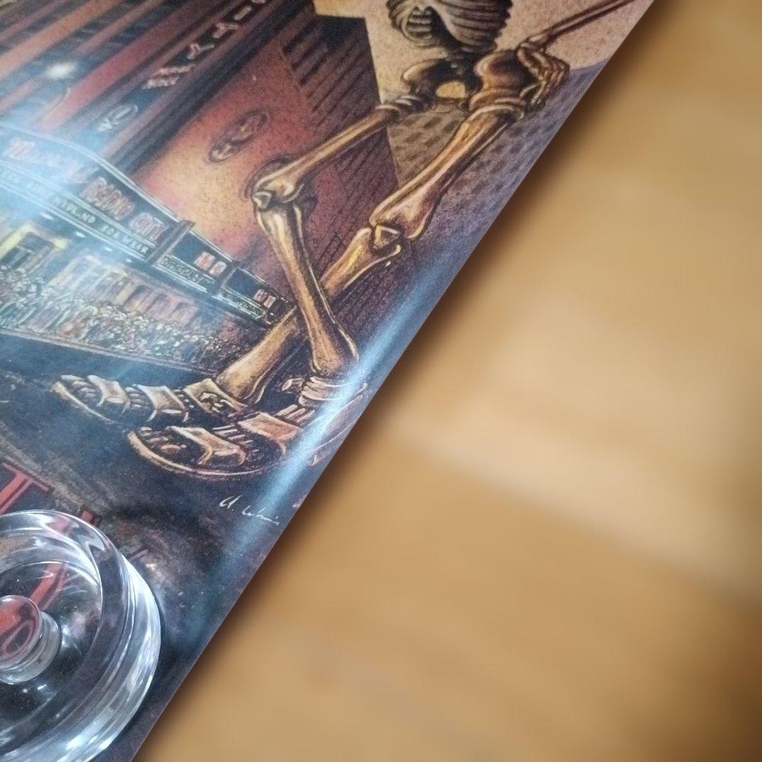 GRATEFUL DEAD 1980 ポスター ラジオシティ・ミュージックホール