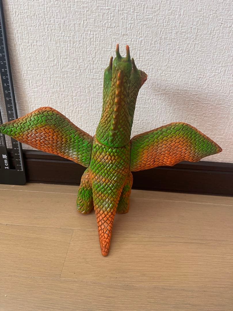 キングギドラ　ブルマァク　ソフビ　当時物