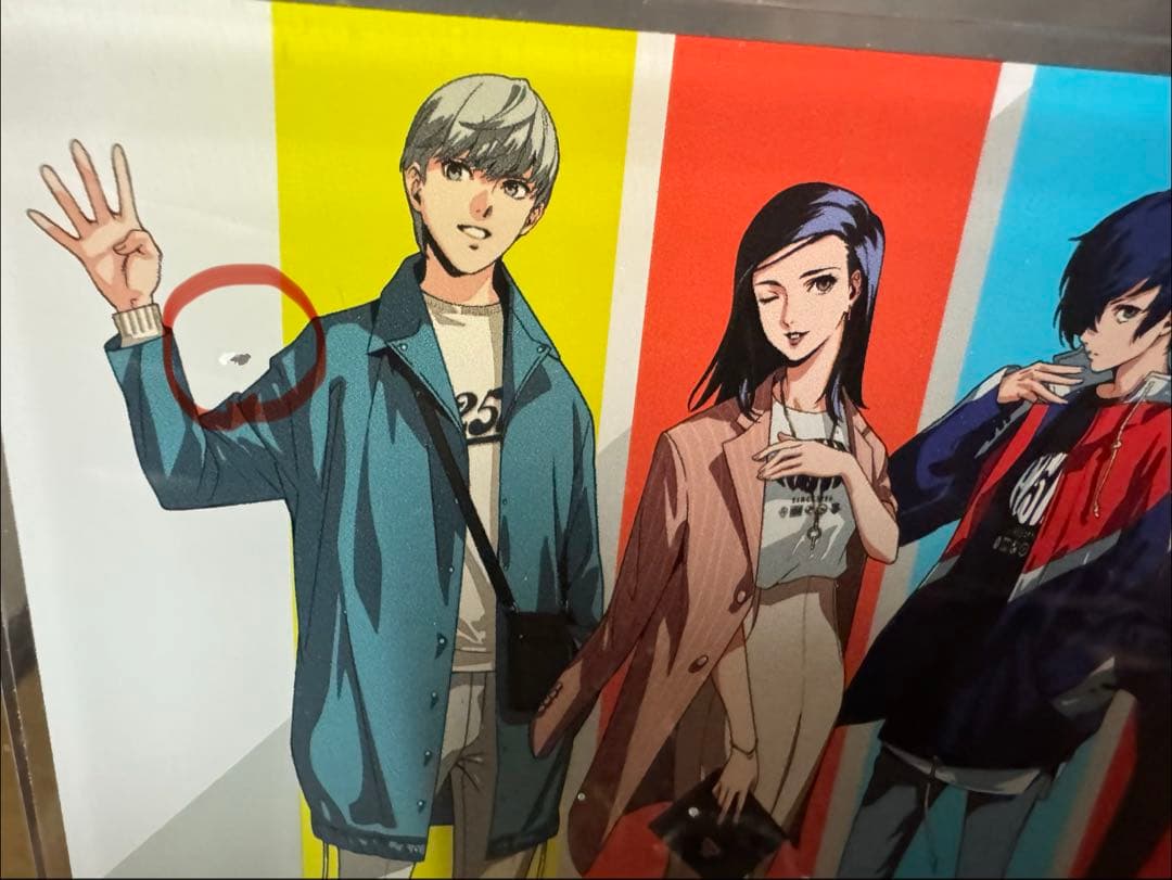 ペルソナ　コラボカフェ　スイパラ　アクリルパネル　スイーツパラダイス