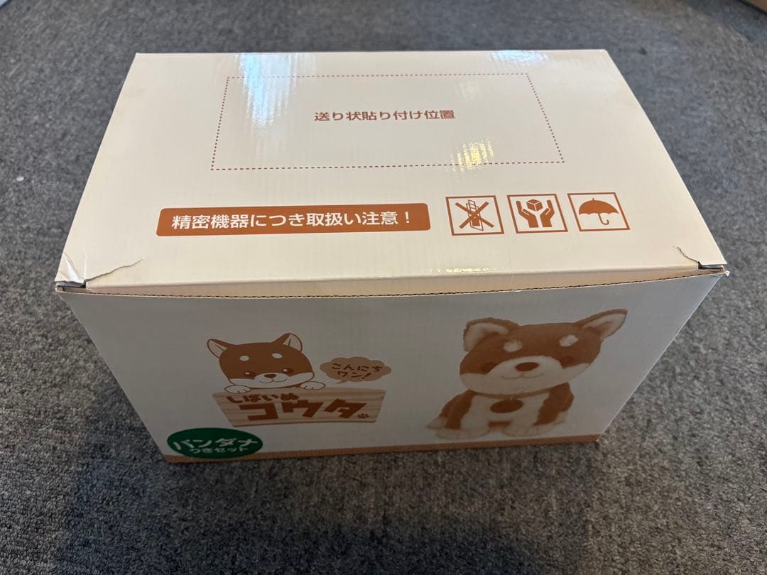 しばいぬ　コウタ おしゃべり　ぬいぐるみ