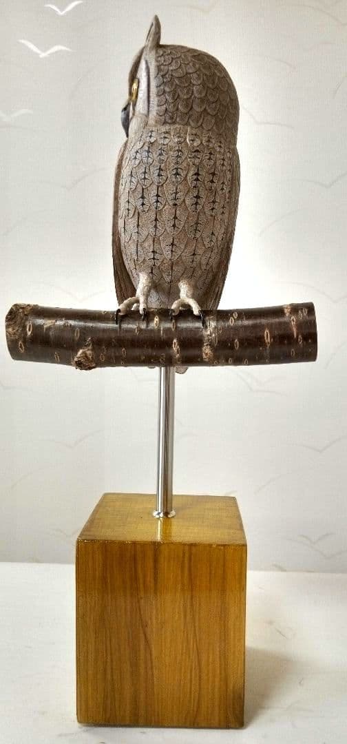 バードカービング　コノハズク