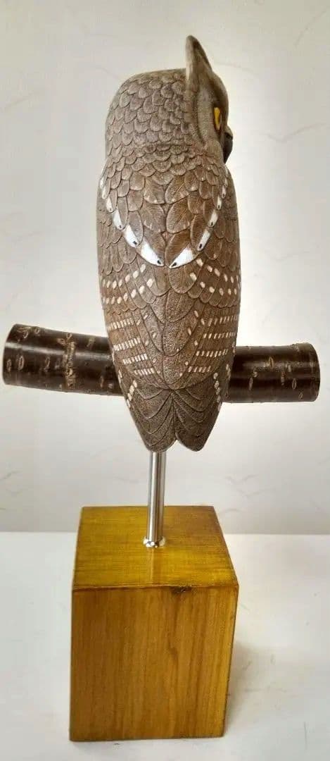 バードカービング　コノハズク