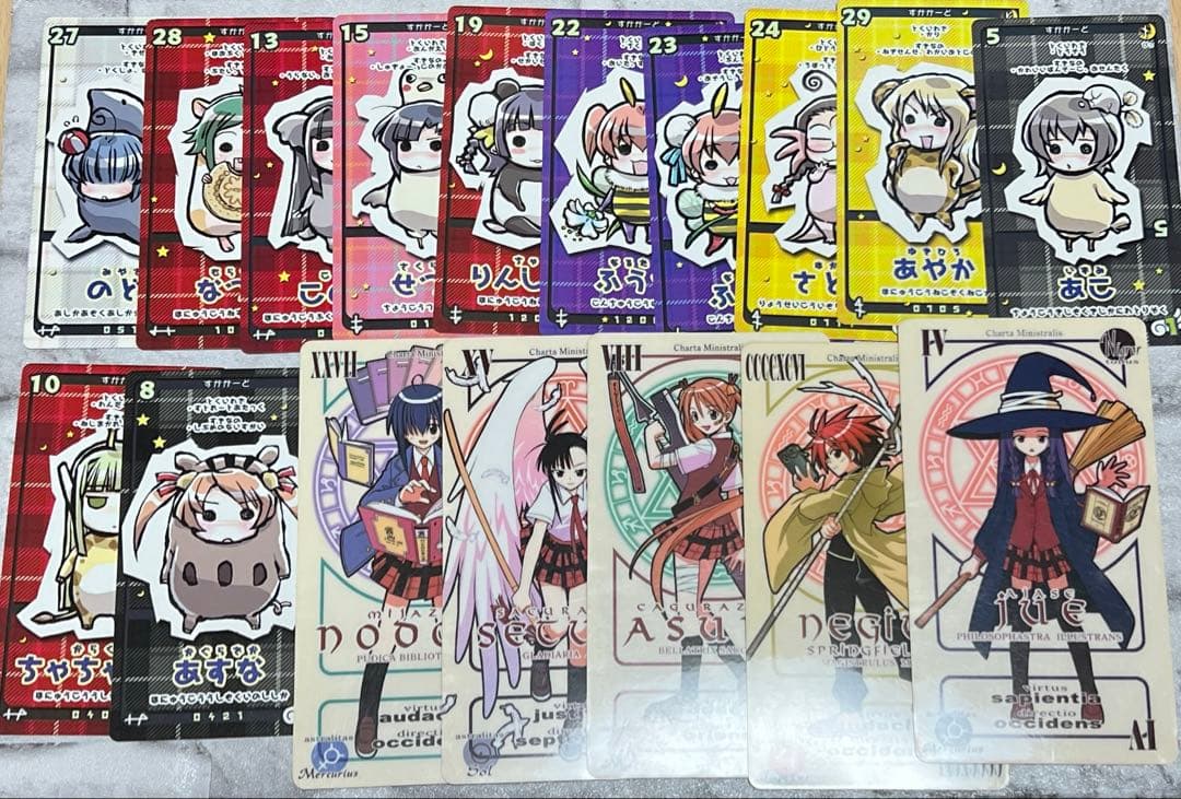 魔法先生ネギま! パクティオーカード 大量 まとめ売り 108枚 現状販売