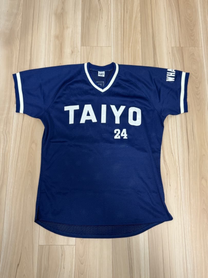 横浜大洋ホエールズ　遠藤一彦　#24　レプリカユニフォーム
