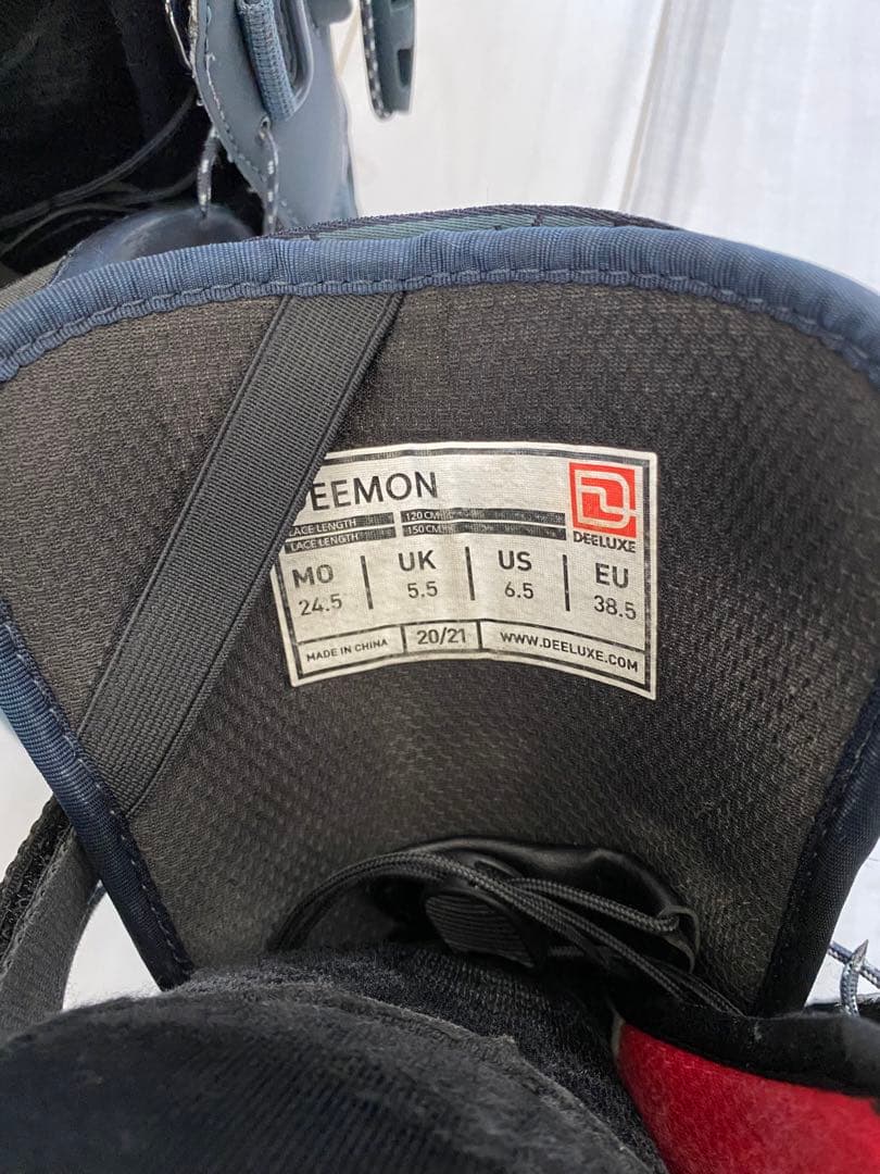 【値下げ中】ディーラックス　デーモン　スノーボード　ブーツ 24.5センチ