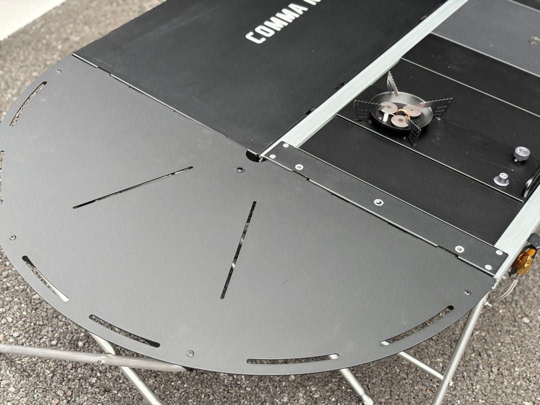 COMMA NINE アウトドアテーブル バーナー付き