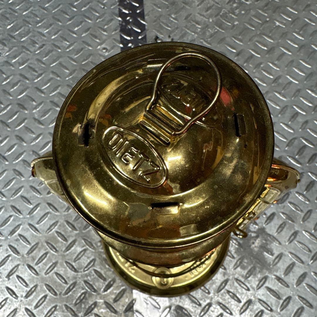 真鍮製オイルランタン　DIETZ 80