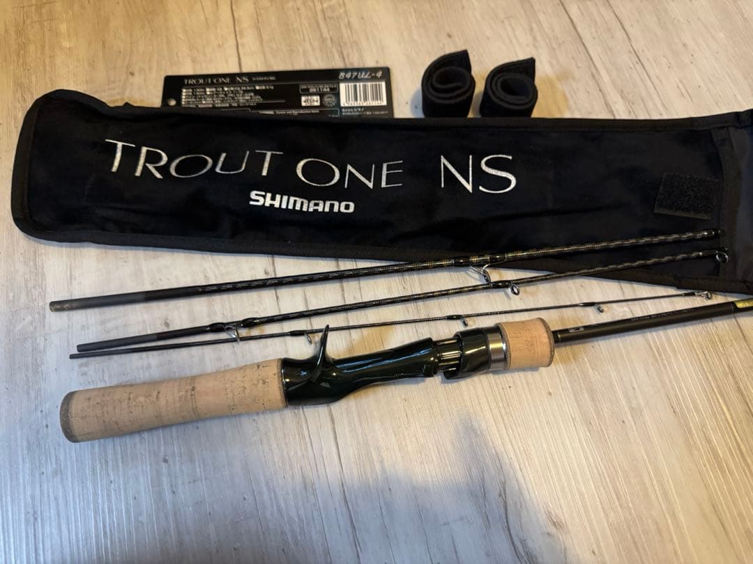 シマノ　美品　トラウトワン　NS B47UL-4