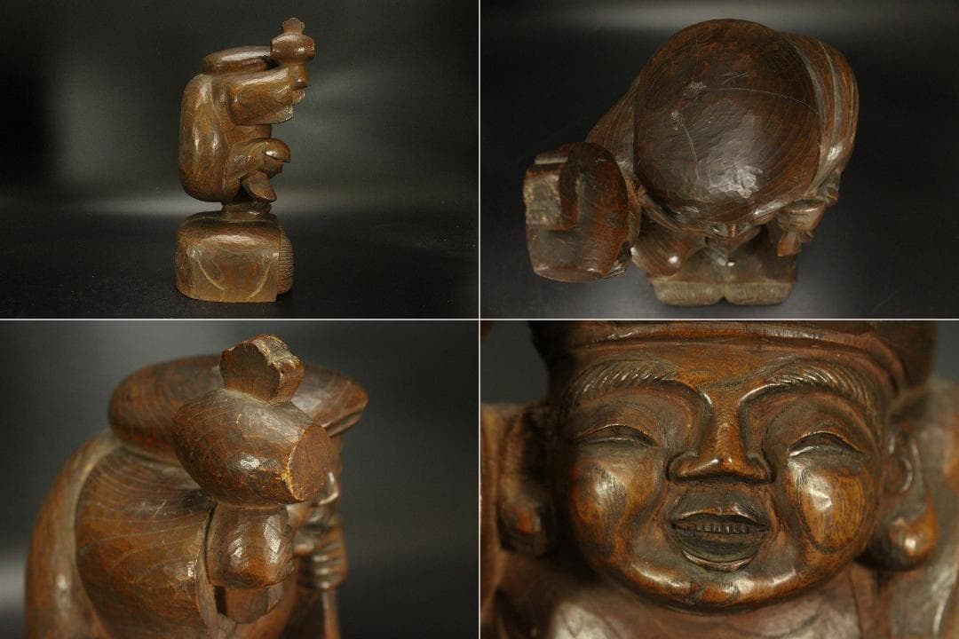 大黒像 作家物 在銘 共箱(ZE668)