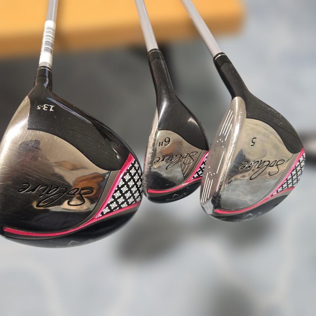 初心者 Callaway Solaire クラブセット レディース バッグ除く