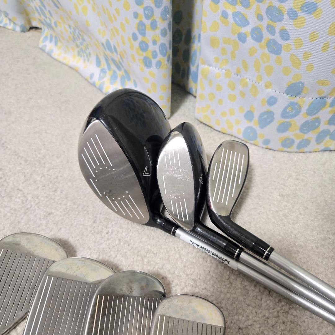 初心者 Callaway Solaire クラブセット レディース バッグ除く