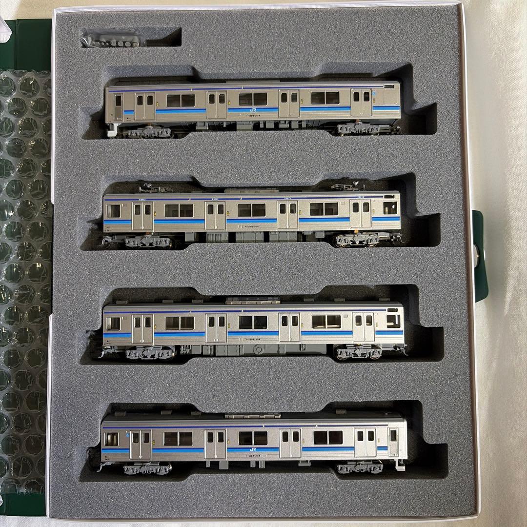 みー　205系3100番台仙石線色　シングルアームパンタグラフ 4両セット