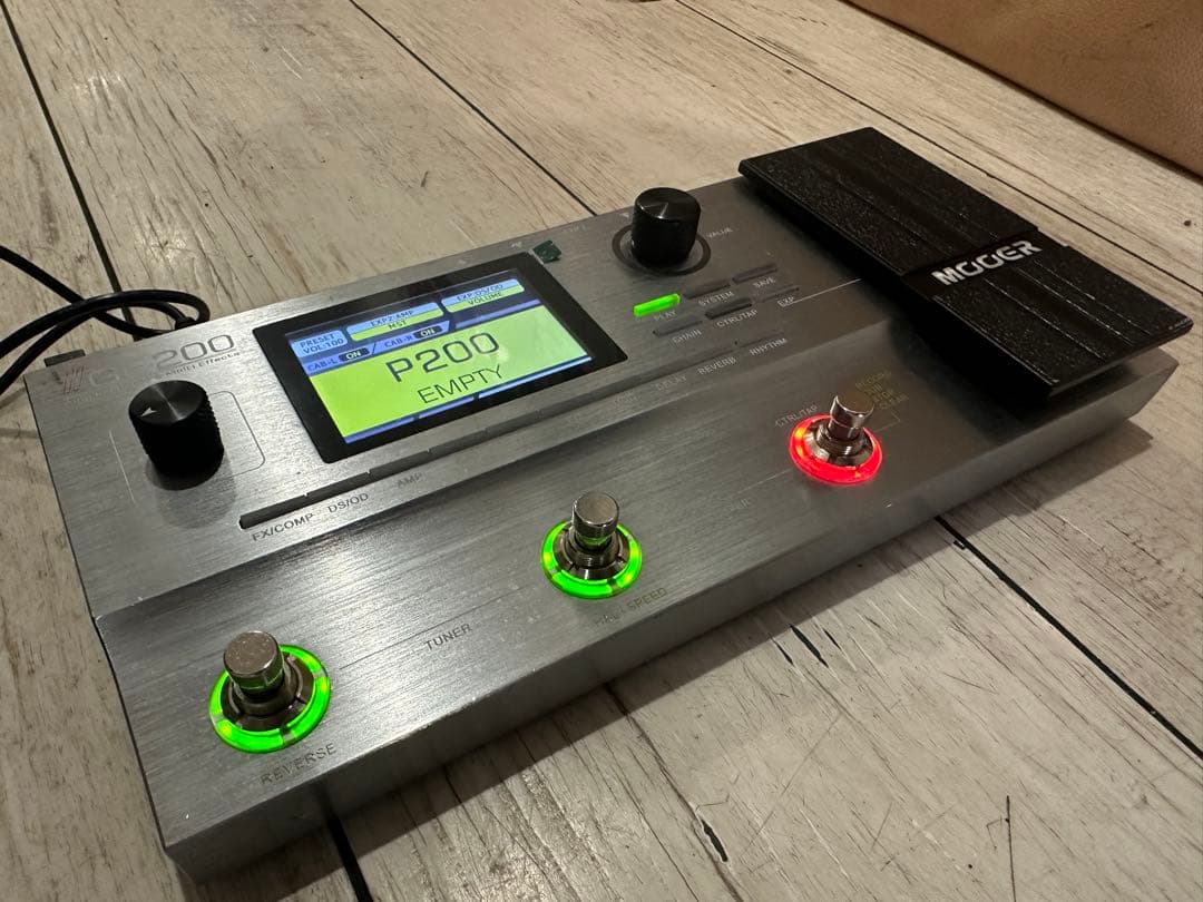 【数回利用】MOOER GE200 ギターエフェクター