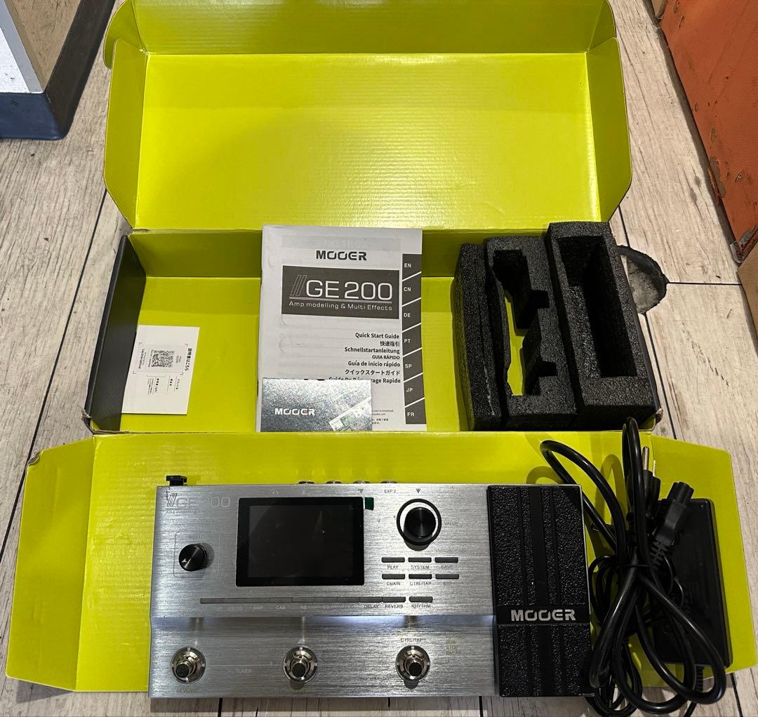 【数回利用】MOOER GE200 ギターエフェクター
