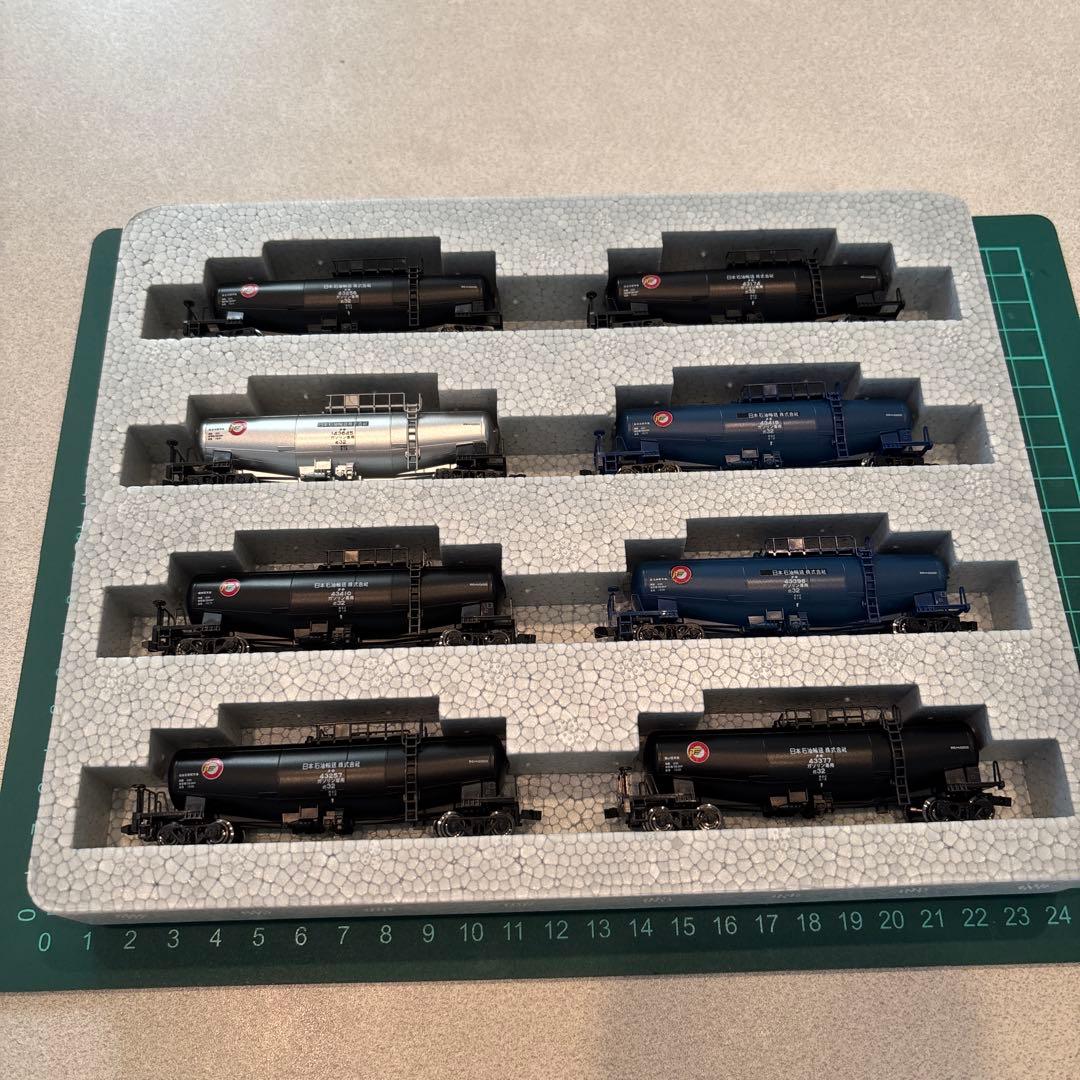 KATO 10-1515 タキ43000日本石油輸送(黒・青・シルバー)8両