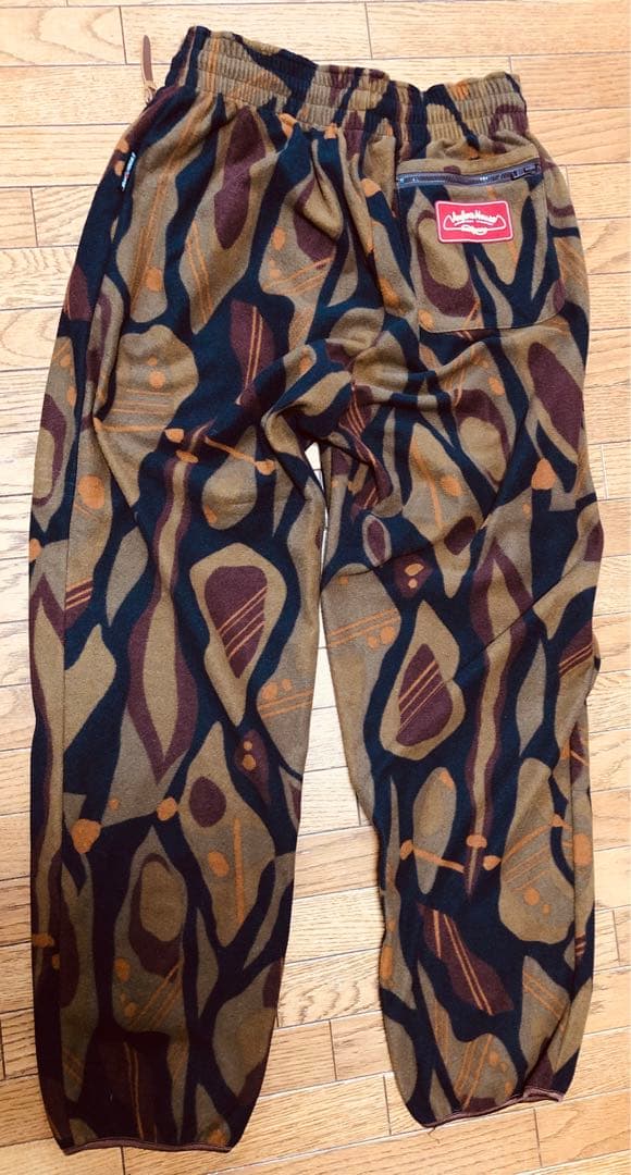 希少美品★アングラーズハウス★ゴアウィンドストッパーフリース上下★カモブラウン