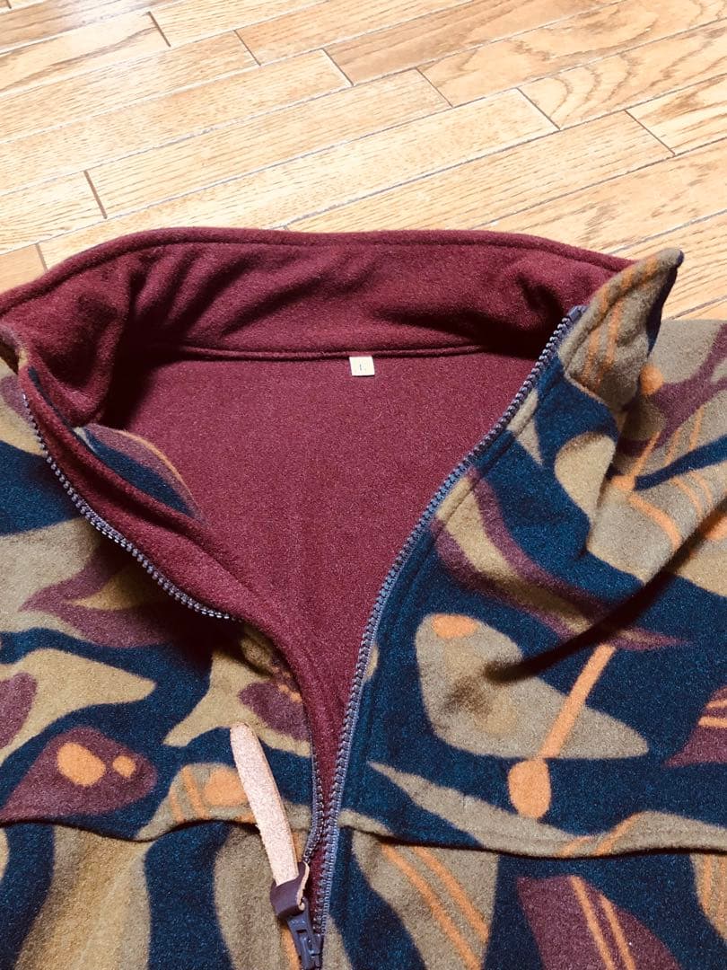 希少美品★アングラーズハウス★ゴアウィンドストッパーフリース上下★カモブラウン