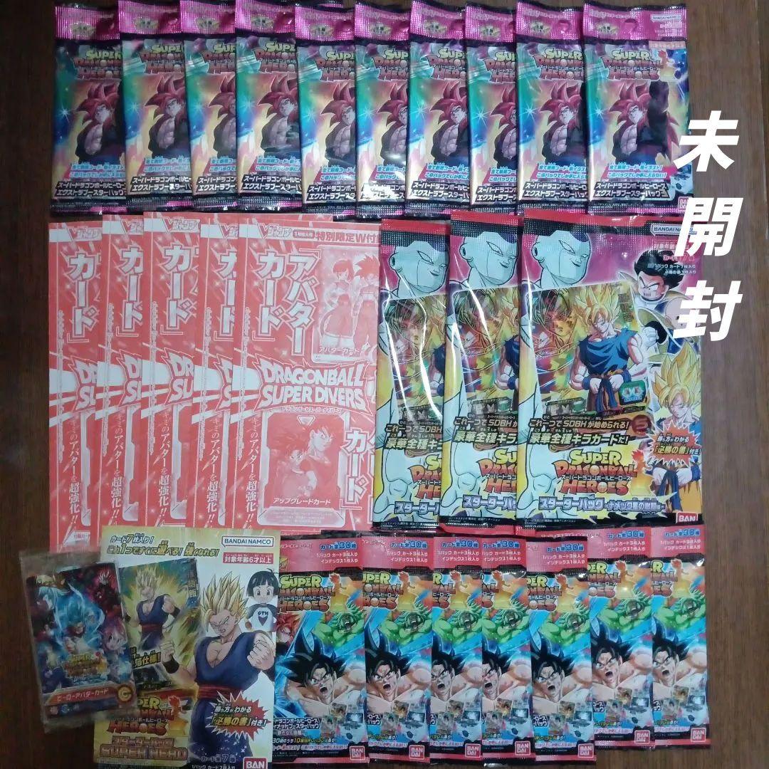 SEC DA53枚以上　UR 未開封 P 350以上　ドラゴンボールヒーローズ