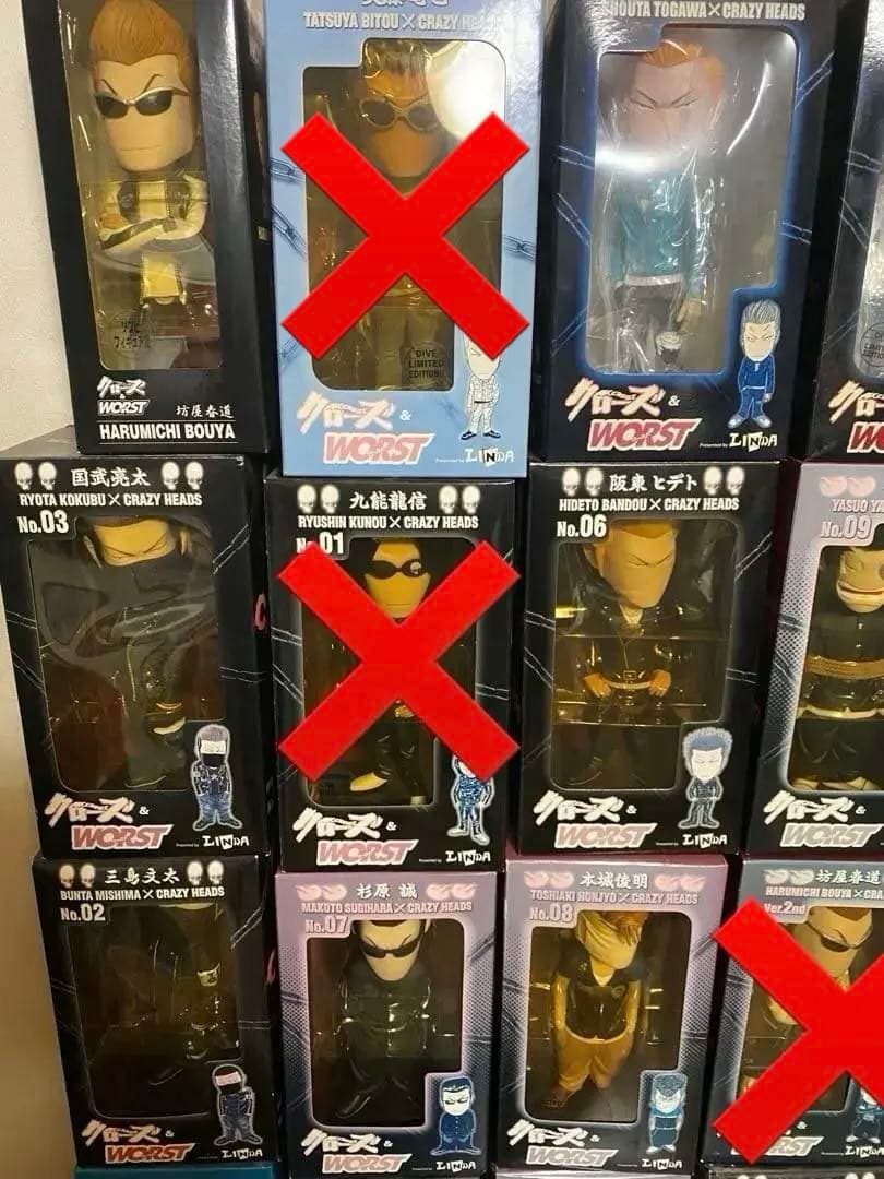 クローズワースト　ボビングヘッド29体