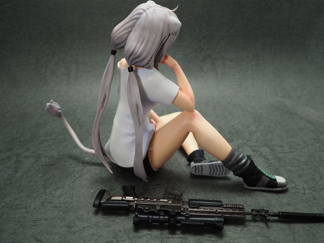 ホロライブ/獅白ぼたん/ガレージキット・塗装済み完成品/フィギュア