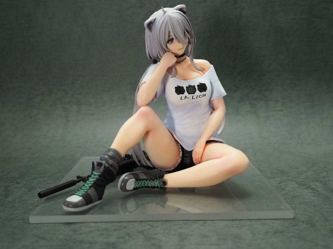 ホロライブ/獅白ぼたん/ガレージキット・塗装済み完成品/フィギュア