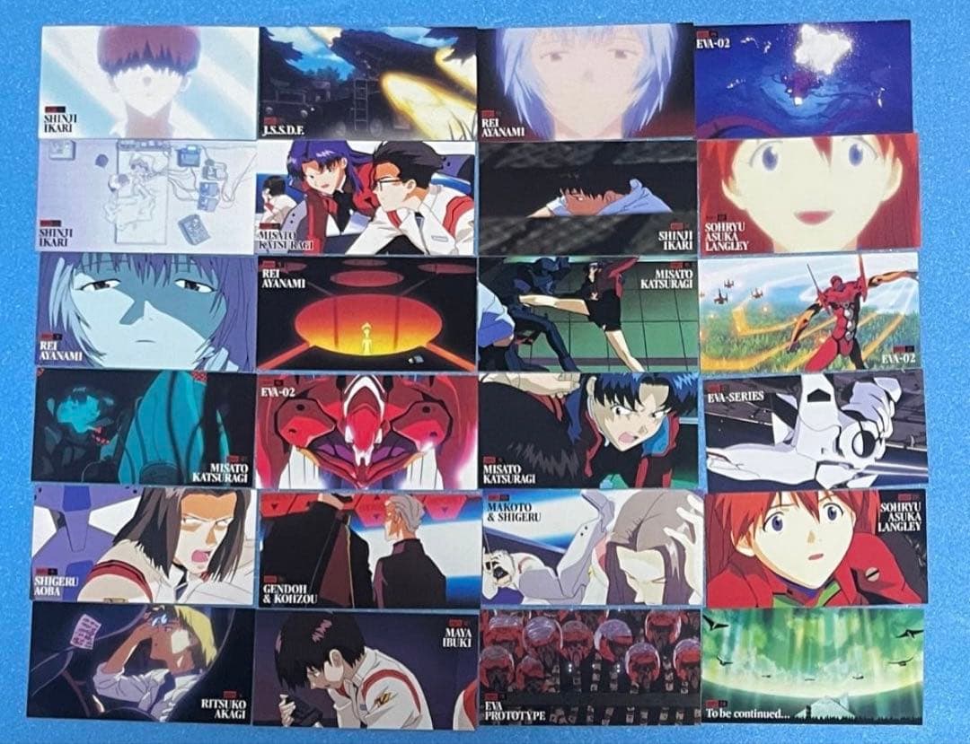 新世紀エヴァンゲリオン カードダスマスターズワイド　ノーマルコンプ　＋SP3枚