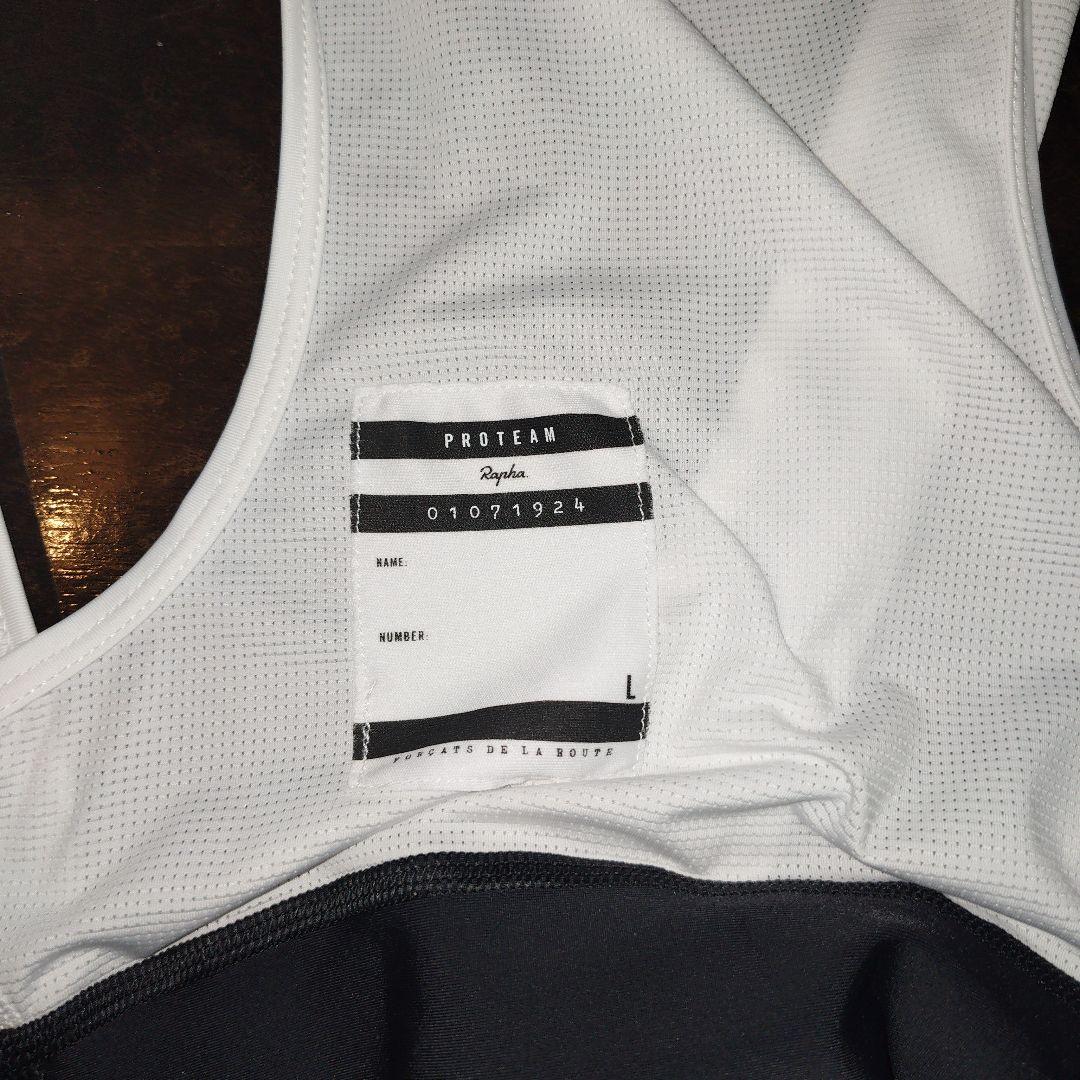 Rapha プロチーム トレーニング ビブショーツ Ｌサイズ ブラック