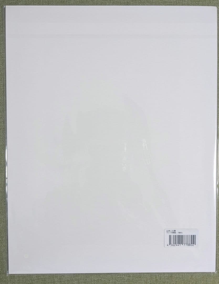 【未開封】山本二三展　複製原画　時をかける少女　踏切　クリアファイル付き