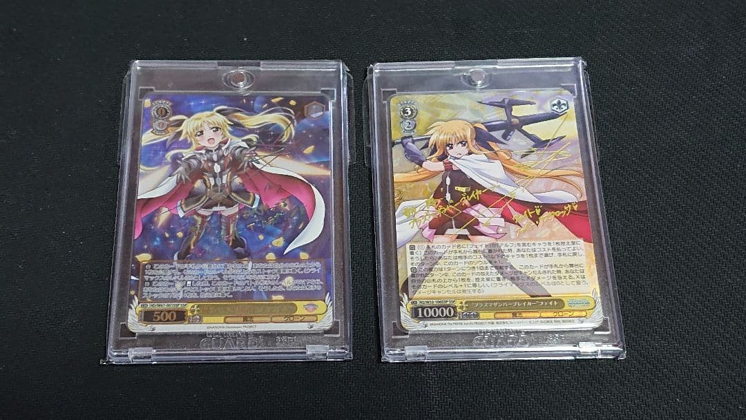 ヴァイス WS リリカルなのは SSP フェイト サイン 2枚