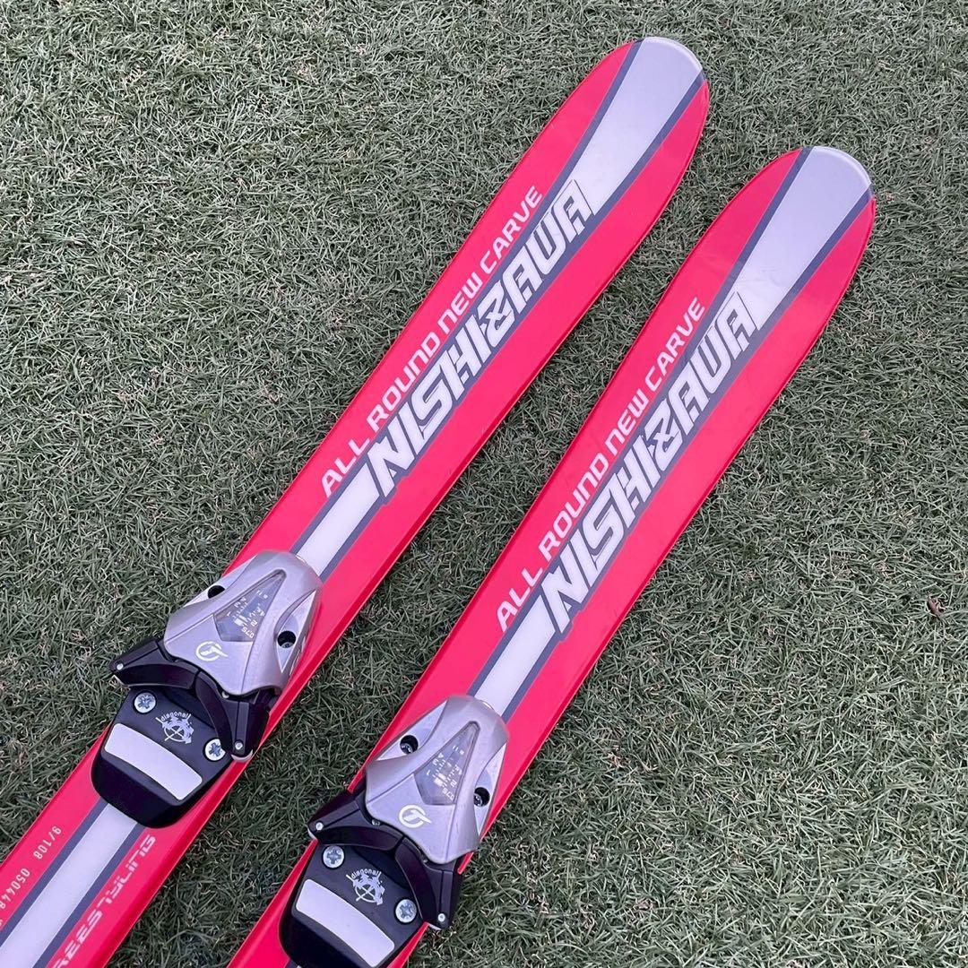 スキー　子ども　ジュニア　2点セット　スキー板　ストック